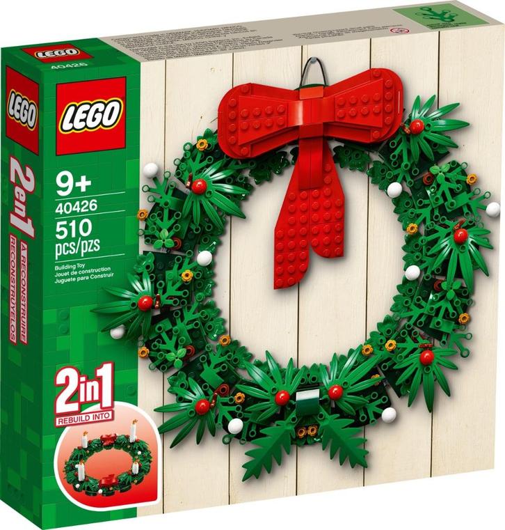 40426 LEGO Seasons: Kerstkrans 2-in-1 - Nieuw!!, Kinderen en Baby's, Speelgoed | Duplo en Lego, Nieuw, Lego, Complete set, Ophalen of Verzenden
