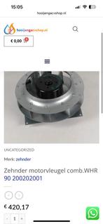 Nieuw in doos WHR motorvleugel G90 J.E.Stork Zehnder, Doe-het-zelf en Verbouw, Ventilatie en Afzuiging, Ophalen of Verzenden, Nieuw