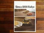 Simca 1000 Rallye (1973/1974), Ophalen of Verzenden, Nieuw, Overige merken