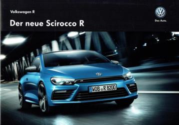 Folder Volkswagen Scirocco R (Duitse uitgave - 2014) beschikbaar voor biedingen