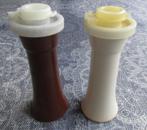 een vintage setje Tupperware zout en pepersetje, Ophalen of Verzenden, Gebruikt, Overige typen