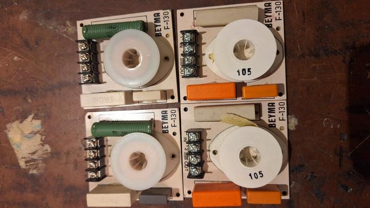 Te koop beyma crossover f130 en diafragma cp21 22 25, Audio, Tv en Foto, Luidsprekers, Nieuw, Overige typen, Minder dan 60 watt
