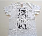 Pink Floyd  zeer mooie The Wall t shirt wit sh 123 maat L, Verzenden
