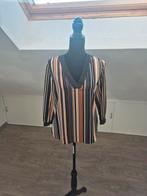 Gestreepte blouse, Verzenden, Zo goed als nieuw, Maat 36 (S), Bruin