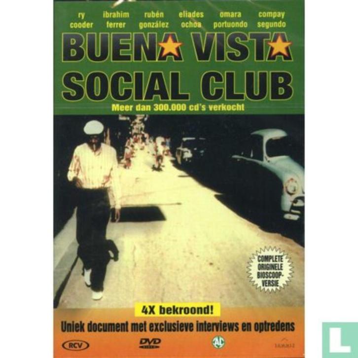 Buena Vista Social Club, Cd's en Dvd's, Dvd's | Muziek en Concerten, Zo goed als nieuw, Muziek en Concerten, Alle leeftijden, Ophalen of Verzenden