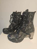 Stoere New Rock Laarzen Maat 39 - Zo Goed Als Nieuw!, Kleding | Dames, Schoenen, New Rock, Zwart, Lage of Enkellaarzen, Ophalen of Verzenden