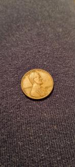 1942 Lincoln Cent - Amerikaanse Penny, Ophalen of Verzenden, 1 cent, Losse munt