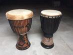 Djembe trommels 2 x en grote trom prof. handgem. instr., Ophalen of Verzenden, Trommel