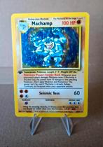 Machamp 8/102 1st edition - Base set, Ophalen of Verzenden, Gebruikt, Losse kaart, Foil