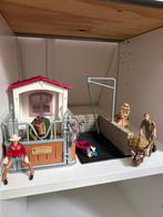 Schleich Paardenstal met Accessoires, Ophalen of Verzenden, Gebruikt