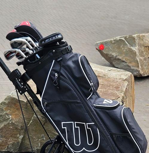 Wilson Graphite Golfset(rechtshandig) + CartBag/Trolley/Acc., Sport en Fitness, Golf, Gebruikt, Set, Overige merken, Ophalen