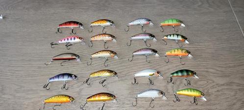 Kunstaas: Forel / baars plugjes airbrush, Watersport en Boten, Hengelsport | Roofvissen, Nieuw, Overige typen, Ophalen of Verzenden