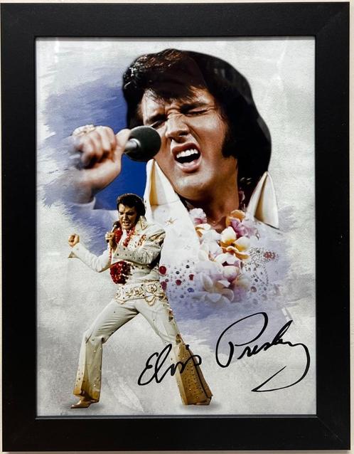 Elvis Presley schilderij ingelijst mancave deco woon deco, Huis en Inrichting, Woonaccessoires | Schilderijen, Tekeningen en Foto's