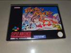 Pocky & Rocky SNES Game Case cover, Avontuur en Actie, Verzenden, 1 speler, Zo goed als nieuw