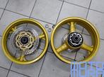 Kawasaki ZX6R 636 2003 - 2004 velgenset ZX-6R wielenset wiel, Motoren, Gebruikt, -, -, Ophalen of Verzenden
