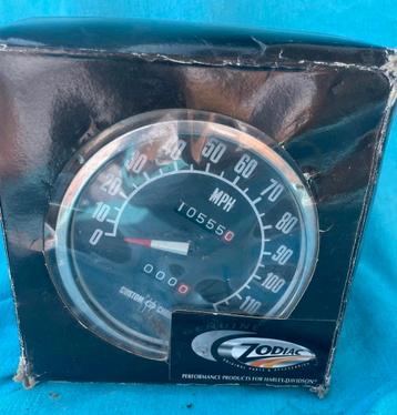 Harley Davidson Zodiac FL speedometer 46-47 Miles teller mph beschikbaar voor biedingen