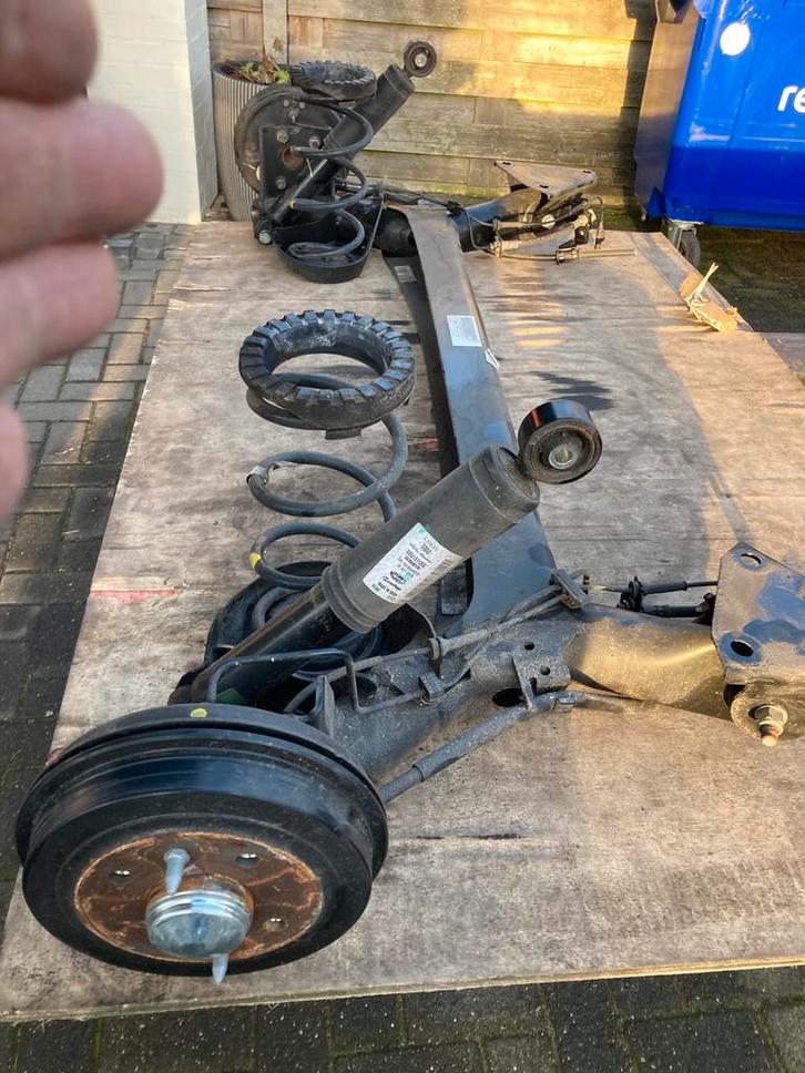 achteras, Auto-onderdelen, Ophanging en Onderstel, Fiat, Gebruikt, Ophalen