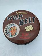blik Wild belt met indiaan, Verzamelen, Blikken, Ophalen of Verzenden, Zo goed als nieuw, Overige