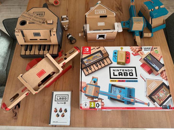 Nintendo Labo Switch - Bouw en Speel!, Spelcomputers en Games, Games | Nintendo Switch, Gebruikt, Simulatie, 1 speler, Vanaf 7 jaar