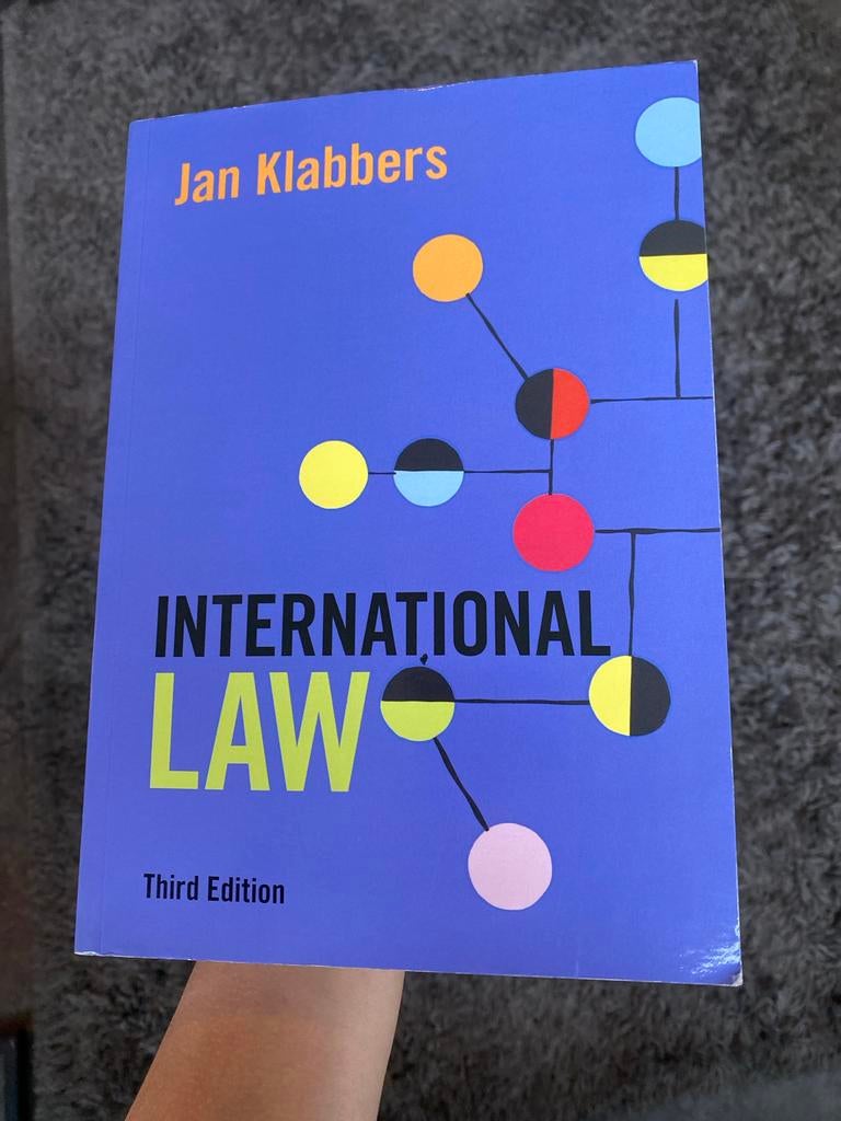 International Law - Jan Klabbers (3rd Edition), Boeken, Ophalen of Verzenden, Alpha, Zo goed als nieuw, WO