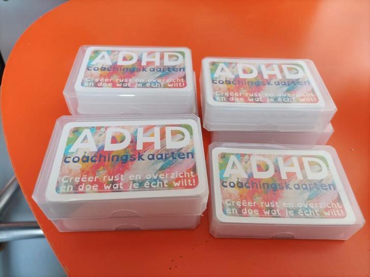 ADHD coaching kaarten NIEUW, Boeken, Advies, Hulp en Training, Nieuw, Ophalen of Verzenden