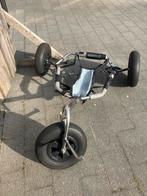 Originele Flexifoil RVS Kite Buggy - demontabel, Sport en Fitness, Vliegeren, Ophalen, Gebruikt, Toebehoren