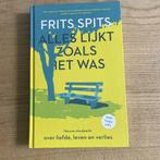 boek - Frits Spits, Alles lijkt zoals het was, Ophalen of Verzenden, Nieuw, Artiest, Frits Spits