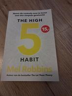 The High 5 Habit - Mel Robbins (Als Nieuw), Ophalen of Verzenden, Zo goed als nieuw, Mel Robbins