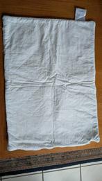 Molton kussensloop kindermaat Snoozing 55x40 cm, Ophalen of Verzenden, Wit, Jongetje of Meisje, Dekbedovertrek