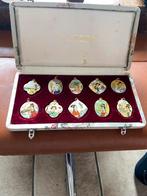 10 Cloisonne hangers Peking Jewelry, Antiek en Kunst, Ophalen of Verzenden