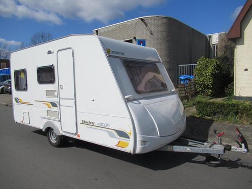Sterckeman Starlet 2007 met voortent en mover, Caravans en Kamperen, Caravans, Bedrijf, 500 - 750 kg, Sterckeman