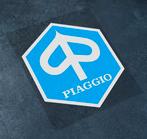 VESPA PIAGGIO LOGO Scooter Vinyl Decal Sticker ., Verzamelen, Ophalen of Verzenden, Nieuw, Auto's