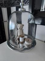 Vintage Teddybeer onder Stolp, Huis en Inrichting, Ophalen of Verzenden, Zo goed als nieuw