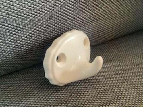 Hadida muurhaak handdoekhaak porseleinen England, Huis en Inrichting, Woonaccessoires | Kapstokken, Nieuw, Wandhaken, Minder dan 100 cm