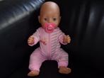 POP met Speen,  merk ZAPF, groot 45 cm, Ophalen, Zo goed als nieuw, Babypop