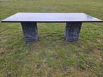 Tuintafel marmer, Tuin en Terras, Ophalen, Zo goed als nieuw, Rechthoekig