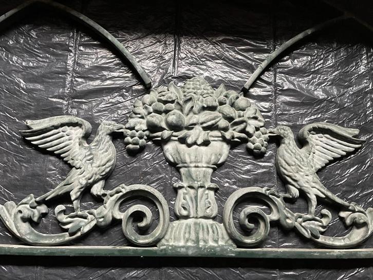 Ornament met Vogels, Huis en Inrichting, Woonaccessoires | Wanddecoraties, Gebruikt, Ophalen