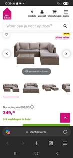 Loungeset voor buiten nieuw, Ophalen of Verzenden, Nieuw