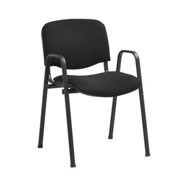 Stoelen Stapelbaar AH-Reno nieuwe zwarte stof beschikbaar voor biedingen