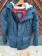 Superdry Winterjas - Maat S, Blauw, Ophalen of Verzenden, Zo goed als nieuw, Maat 46 (S) of kleiner