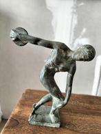 Discuswerper Bronzen Beeld - 15 cm, Ophalen of Verzenden