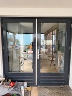 Dubbele kozijn met deuren, Doe-het-zelf en Verbouw, Deuren en Horren, Gebruikt, 120 cm of meer, Ophalen of Verzenden, 200 tot 215 cm