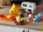 Duplo kampeer familie met tent en kampeerbus, Kinderen en Baby's, Speelgoed | Duplo en Lego, Ophalen of Verzenden, Zo goed als nieuw