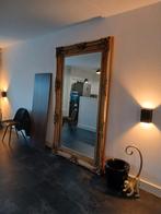 Prachtige barok spiegel met goud.  Hoogte 2,17 Breedte 1,26, 200 cm of meer, 125 cm of meer, Ophalen of Verzenden, Zo goed als nieuw