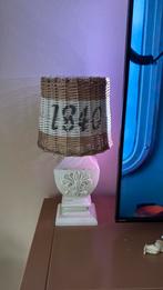 Rotan lampen landelijk rm riet, Huis en Inrichting, Lampen | Tafellampen, Ophalen, Zo goed als nieuw, Minder dan 50 cm