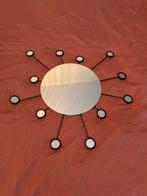 Mooie decoratieve spiegel zoekt plekje!, Minder dan 50 cm, Rond, Ophalen of Verzenden, Zo goed als nieuw
