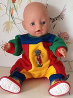 Baby Born pop met kruippak en schoentjes, Kinderen en Baby's, Speelgoed | Poppen, Ophalen of Verzenden, Zo goed als nieuw, Babypop