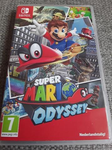 Nintendo Switch Game Super Mario Odyssey  beschikbaar voor biedingen