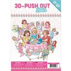3DPO10027 3D Push Out book 27 - Ladies, Hobby en Vrije tijd, Kaarten | Zelf maken, Ophalen of Verzenden, Nieuw, Man of Vrouw, Knipvel