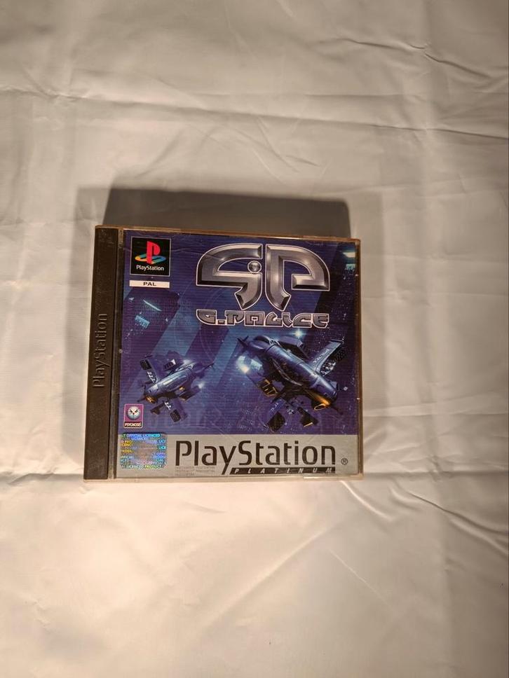 G police playstation 1 compleet, Spelcomputers en Games, Games | Sony PlayStation 1, Gebruikt, Avontuur en Actie, 1 speler, Vanaf 3 jaar